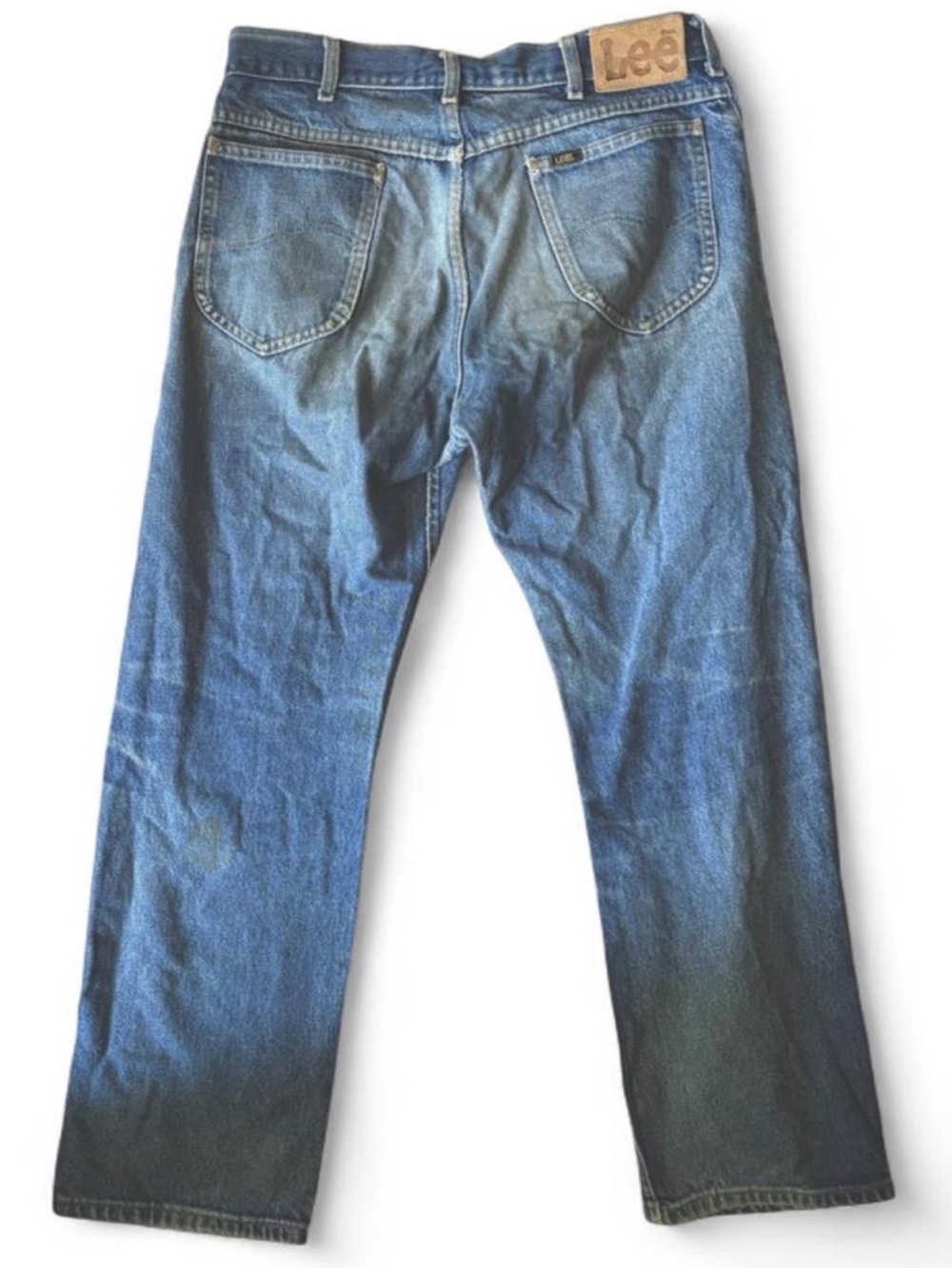 Vintage 80s/90’s Lee Riders Jeans Mudwashed Distress Color Made in USA